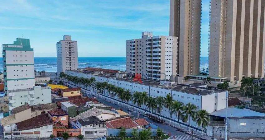 Kitnet com 1 dormitório à venda, 32 m² por r$ 189.000 - mirim - praia grande/sp