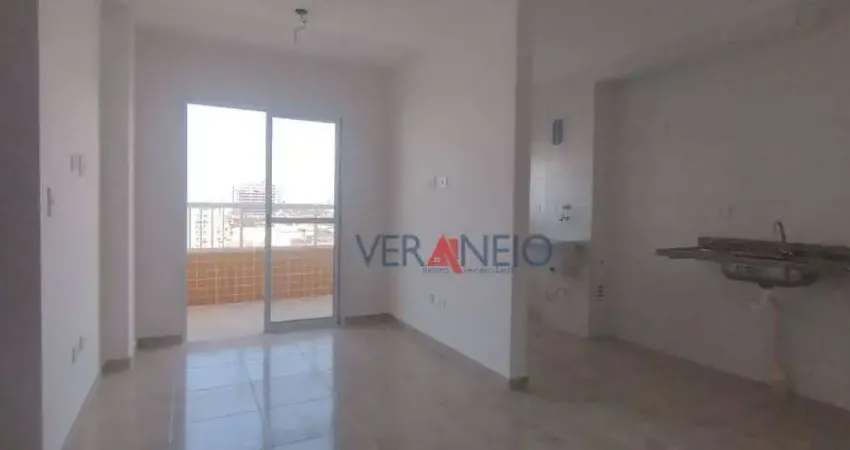 Apartamento com 2 dormitórios à venda, 60 m² por r$ 449.000,00 - boqueirão - praia grande/sp