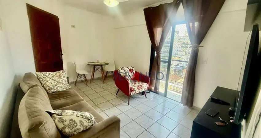 Apartamento com 1 dormitório à venda, 50 m² por r$ 299.000 - vila guilhermina - praia grande/sp