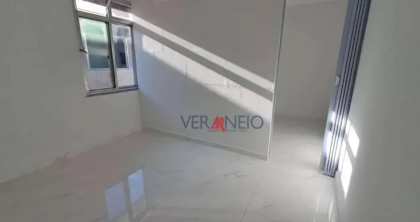 Apartamento com 1 dormitório à venda, 36 m² por r$ 204.000 - canto do forte - praia grande/sp