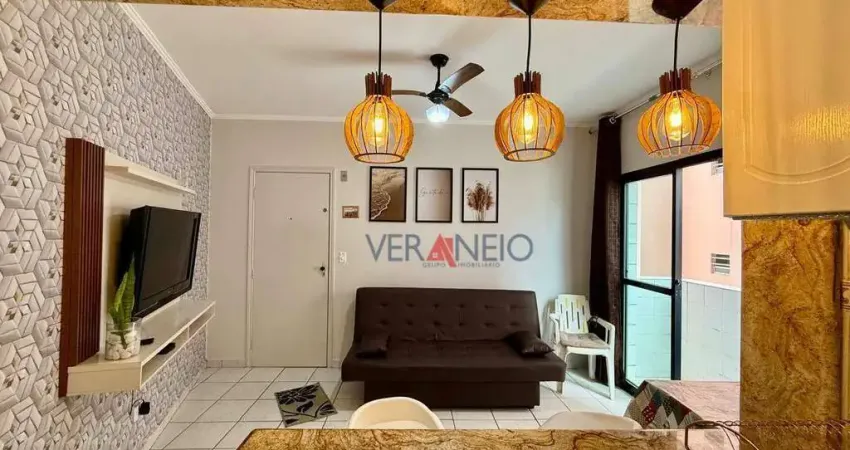 Apartamento com 1 dormitório à venda, 40 m² por r$ 255.000,00 - tupi - praia grande/sp