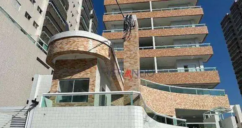 Apartamento com 1 dormitório à venda, 51 m² por r$ 368.000 - vila guilhermina - praia grande/sp