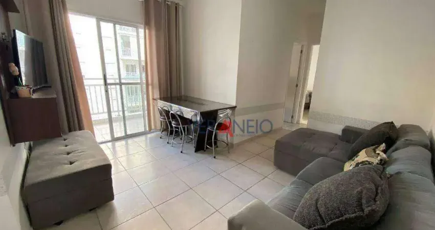 Apartamento com 2 dormitórios à venda, 51 m² por r$ 350.000,00 - vila assunção - praia grande/sp