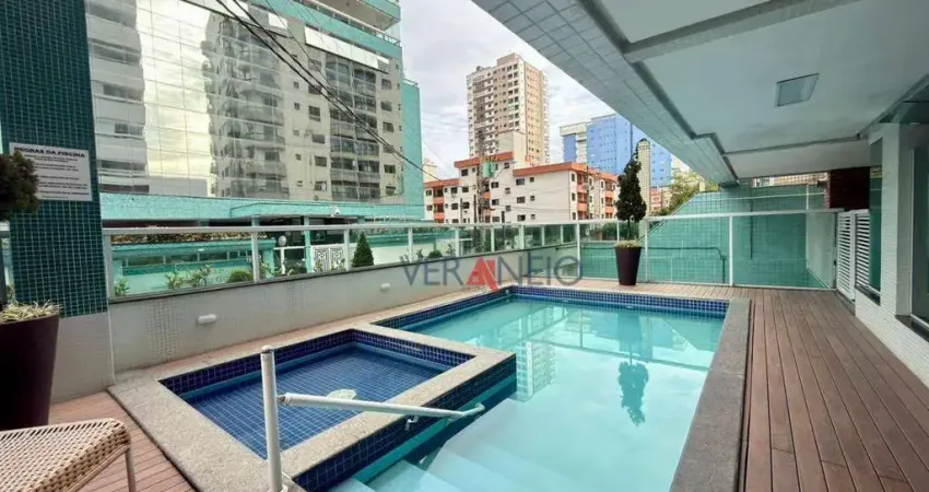 Apartamento com 2 dormitórios à venda, 71 m² por r$ 529.000 - canto do forte - praia grande/sp