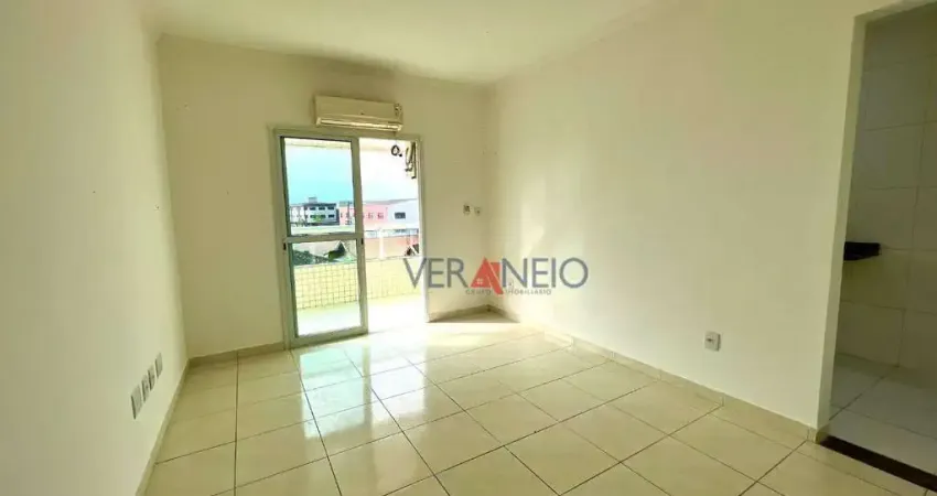 Apartamento com 1 dormitório à venda, 47 m² por r$ 294.000 - aviação - praia grande/sp