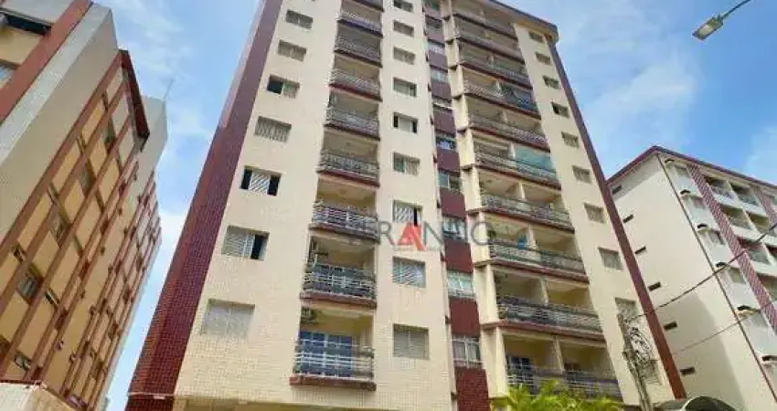Apartamento com 2 dormitórios à venda, 70 m² por r$ 389.000 - canto do forte - praia grande/sp