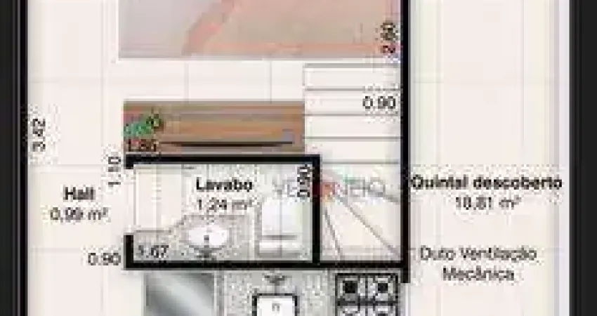 Village com 2 dormitórios à venda, 52 m² por r$ 370.000 - antártica - praia grande/sp