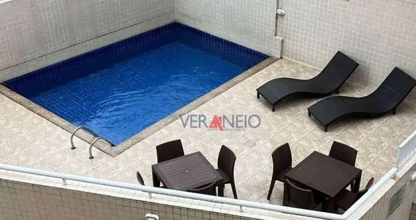 Apartamento com 1 dormitório à venda, 40 m² por r$ 254.000 - aviação - praia grande/sp