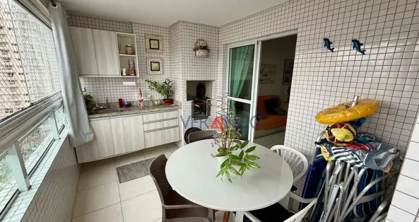 Apartamento com 2 dormitórios à venda, 83 m² por r$ 498.000,00 - vila assunção - praia grande/sp