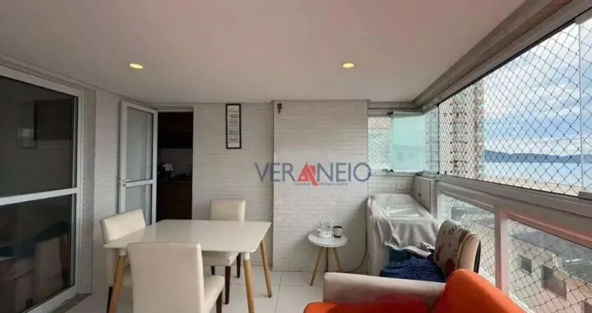 Apartamento com 2 dormitórios à venda, 103 m² por r$ 930.000 - aviação - praia grande/sp