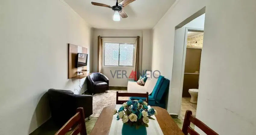 Apartamento com 1 dormitório à venda, 46 m² por r$ 255.000,00 - aviação - praia grande/sp