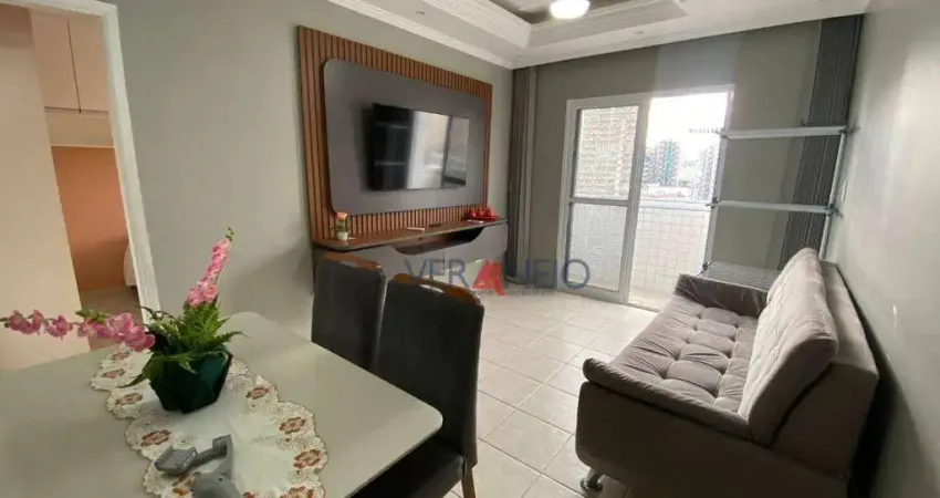 Apartamento com 1 dormitório à venda, 45 m² por r$ 320.000 - boqueirão - praia grande/sp