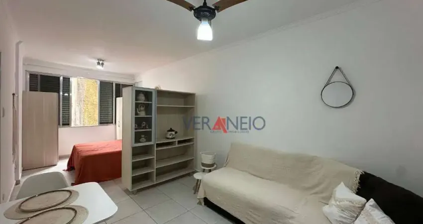 Kitnet com 1 dormitório à venda, 40 m² por r$ 240.000,00 - vila guilhermina - praia grande/sp