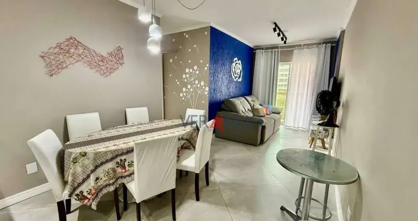 Apartamento com 2 dormitórios à venda, 70 m² por r$ 444.000 - tupi - praia grande/sp