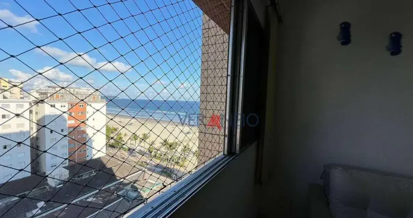 Kitnet com 1 dormitório à venda, 34 m² por r$ 235.000 - tupi - praia grande/sp