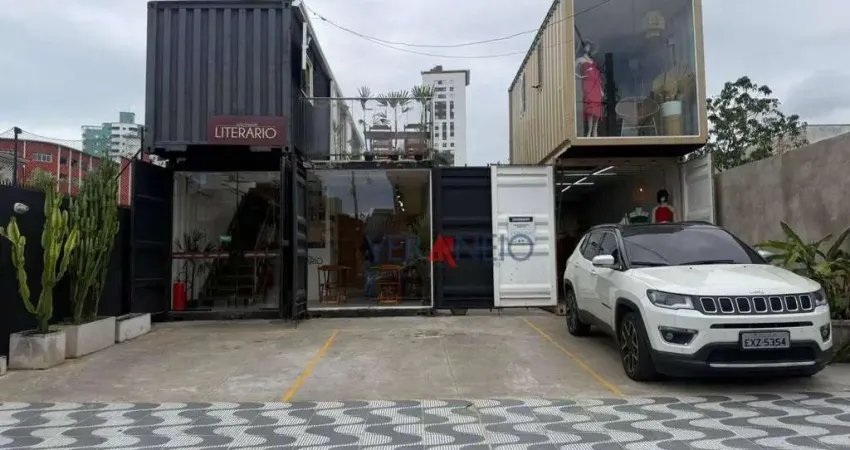 Loja para alugar, 140 m² por r$ 7.500/mês - boqueirão - praia grande/sp