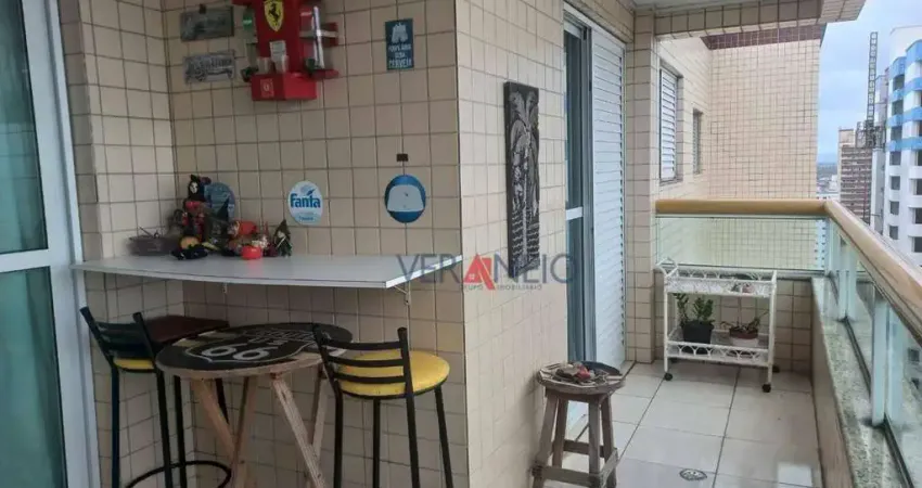 Apartamento com 2 dormitórios à venda, 84 m² por r$ 650.000,00 - ocian - praia grande/sp