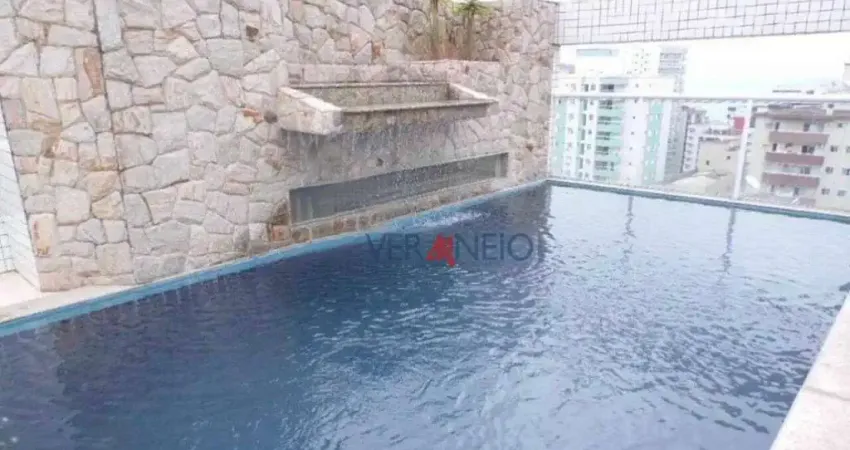 Apartamento com 1 dormitório à venda, 47 m² por r$ 430.000 - canto do forte - praia grande/sp