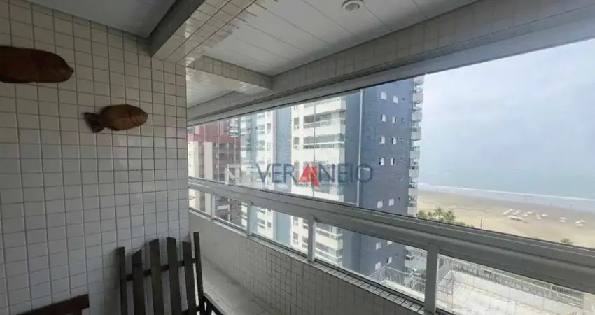 Apartamento com 3 dormitórios à venda, 123 m² por r$ 1.400.000 - canto do forte - praia grande/sp