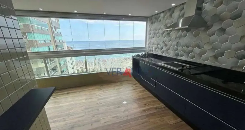 Apartamento com 2 dormitórios à venda, 107 m² por r$ 1.200.006 - canto do forte - praia grande/sp