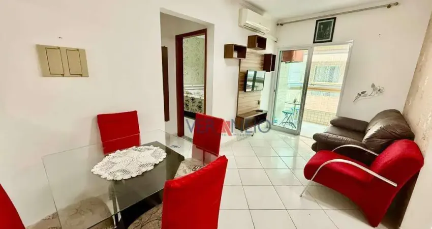 Apartamento com 1 dormitório à venda, 49 m² por r$ 338.000 - aviação - praia grande/sp