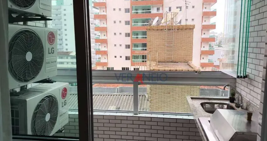 Apartamento com 2 dormitórios à venda, 60 m² por R$ 530.000,00 - Boqueirão - Praia Grande/SP