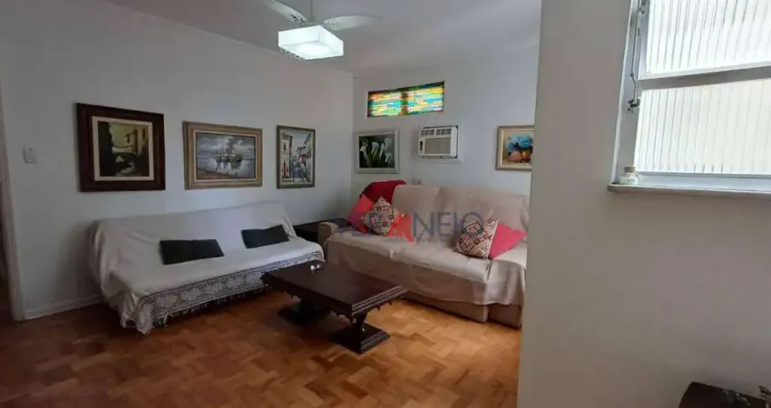 Apartamento com 2 dormitórios à venda, 85 m² por R$ 575.000 - Gonzaga - Santos/SP