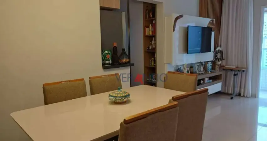 Apartamento com 2 dormitórios à venda, 92 m² por R$ 720.000 - Vila Guilhermina - Praia Grande/SP