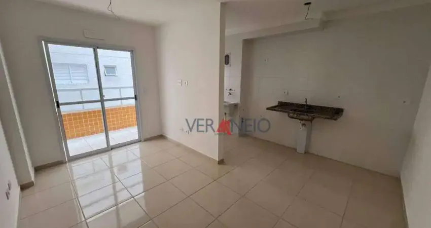 Apartamento com 2 dormitórios à venda, 57 m² por R$ 438.000 - Boqueirão - Praia Grande/SP