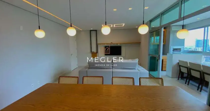 Apartamento mobiliado 3 quartos, 3 vagas, varanda gourmet e lazer completo – vila da serra