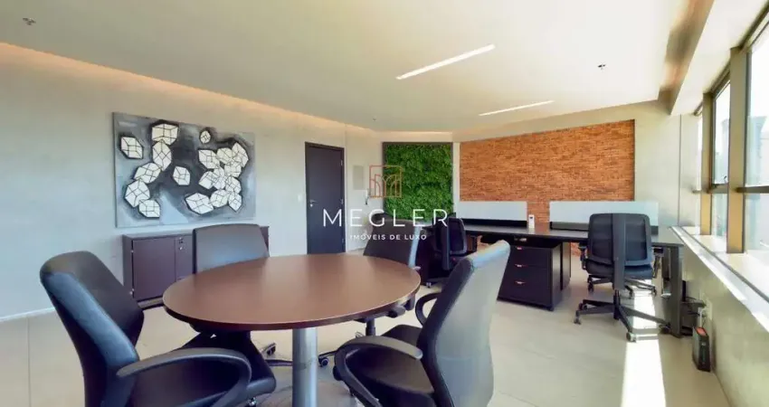 Sala premium com vista e estrutura completa no vila da serra – 80m²