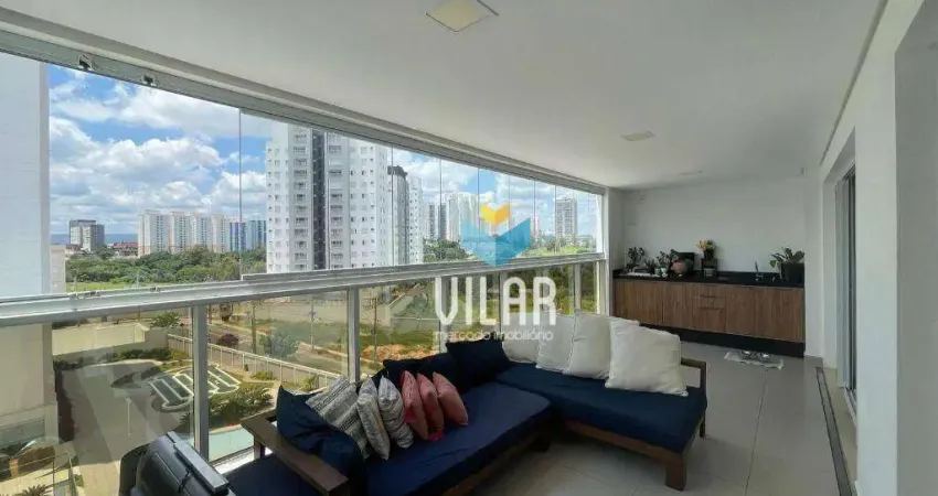 Apartamento com 3 dormitórios à venda, 167 m² por r$ 1.690.000,00 - parque campolim - sorocaba/sp