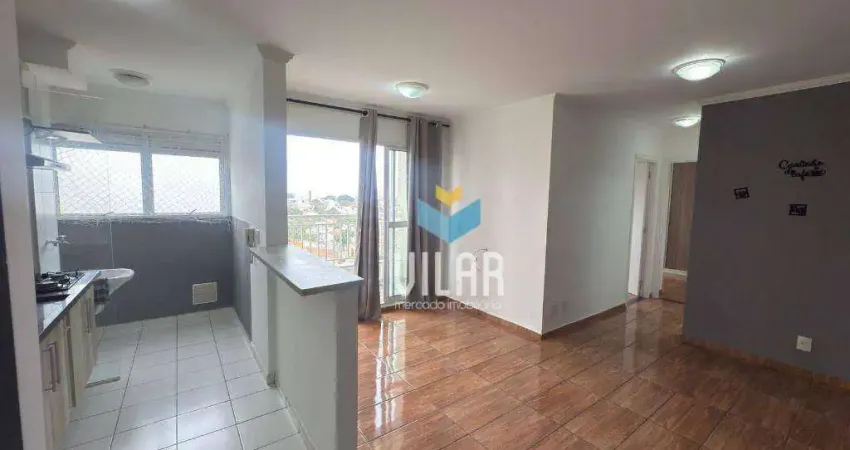 Apartamento com 2 dormitórios à venda, 52 m² por r$ 310.000,00 - condomínio mirante santa rosalia - sorocaba/sp