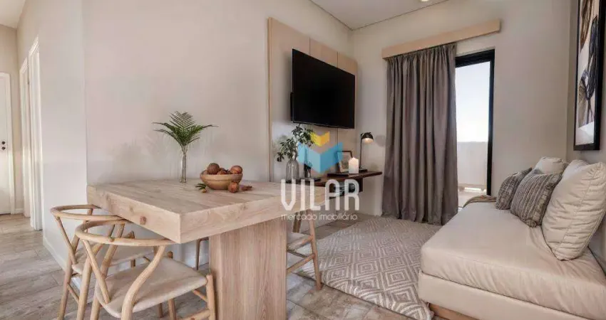 Apartamento com 2 dormitórios à venda, 47 m² por r$ 240.000 - loteamento dinorá rosa - sorocaba/sp