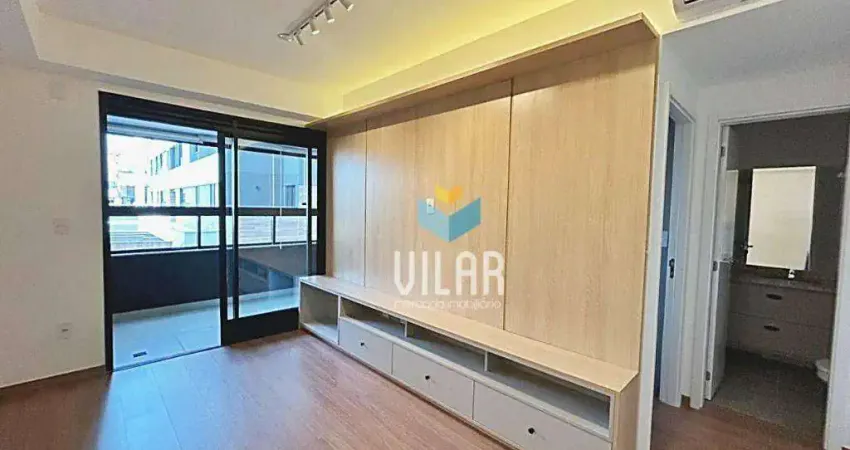 Apartamento com 1 dormitório para alugar, 49 m² por r$ 3.086,82/mês - jardim do paço - sorocaba/sp