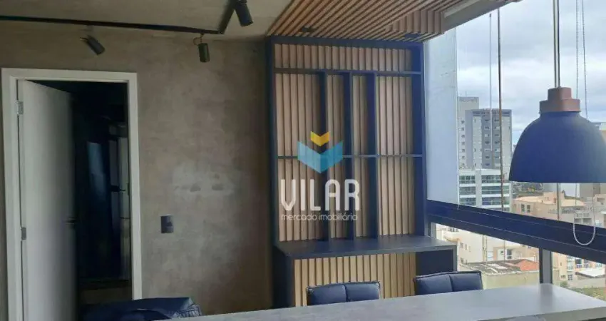 Studio com 1 dormitório à venda, 46 m² por r$ 420.000,00 - edifício jk studio - sorocaba/sp