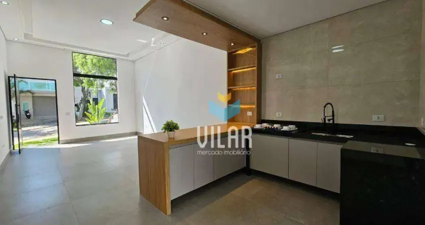 Casa com 3 dormitórios à venda, 105 m² por r$ 887.000,00 - jardim terras de são francisco - sorocaba/sp