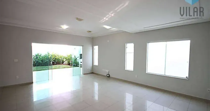 Sobrado com 3 dormitórios para alugar, 273 m² por r$ 9.017,17/mês - condomínio vila azul - sorocaba/sp