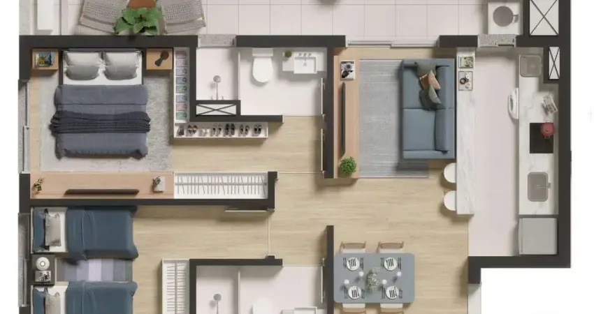 Apartamento com 2 quartos à venda no Centro, Balneário Piçarras