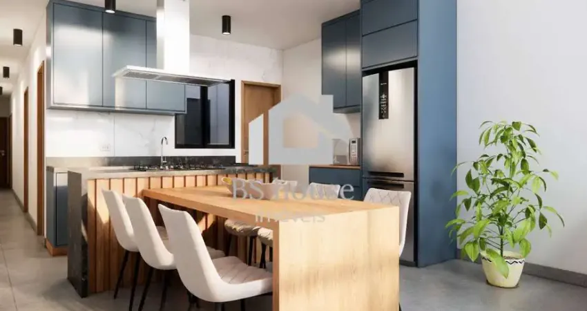 Casa nova com quintal, área gourmet e 4 vagas - vila metalúrgica