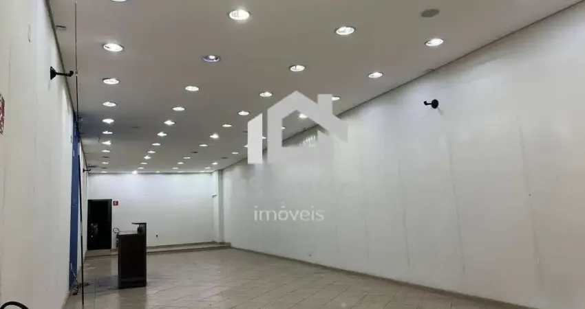 Ponto comercial com 2 banheiros para locação, 160 m² - vila linda