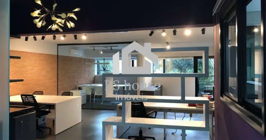 Sala comercial mobiliada para locação com 75m² - bairro jardim- santo andré