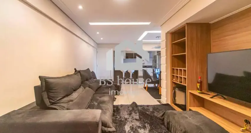 Apartamento mobiliado com lazer e varanda gourmet- bairro campestre