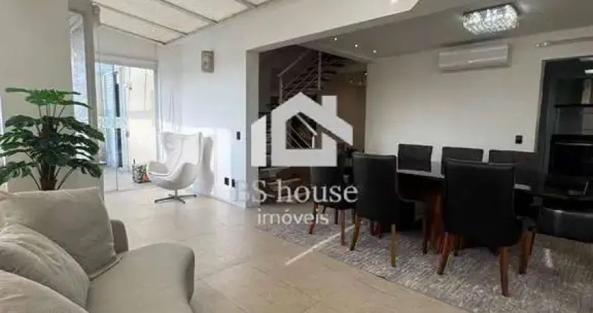 Cobertura duplex mobiliada com 227,81m² - centro - santo andré