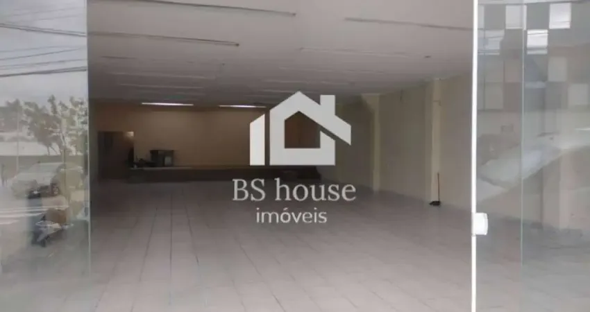 Salão comercial para locação com 300²,3 banheiros, Vila Alto de Santo André