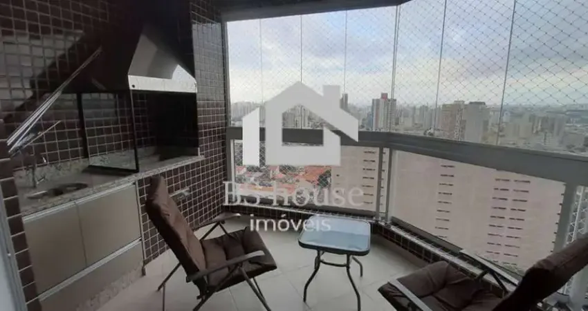 Apartamento com varanda gourmet, 1 suíte, 2 vagas e lazer - Vila Assunção