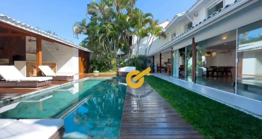 Casa com 6 dormitórios à venda, 430 m² por r$ 5.400.000,00 - barra da tijuca - rio de janeiro/rj