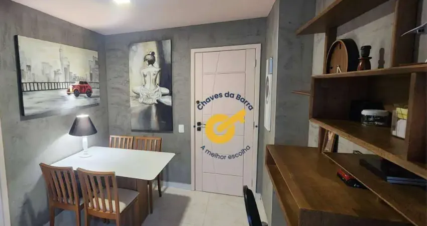 Apartamento com 2 dormitórios à venda, 79 m² por r$ 840.000,00 - barra da tijuca - rio de janeiro/rj