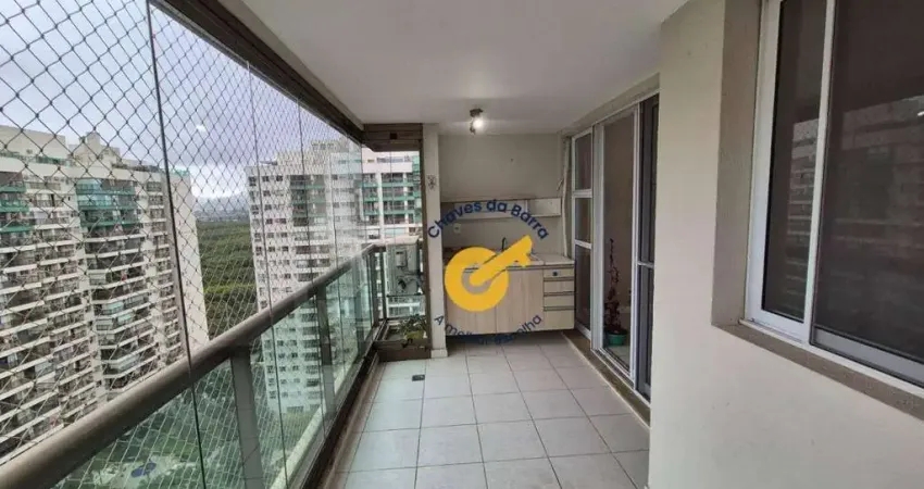 Apartamento com 3 quartos à venda no cidade jardim, andar alto, 90 m² por r$ 849.000 - barra olímpica - rio de janeiro/rj