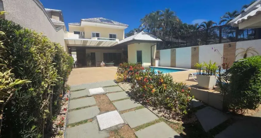 Casa com 5 dormitórios, 420 m² - venda por r$ 3.500.000,00 ou aluguel por r$ 21.740,00/mês - barra da tijuca - rio de janeiro/rj
